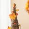 Glitzhome® Rattan Berries & Maple Leaves Table Tree Set